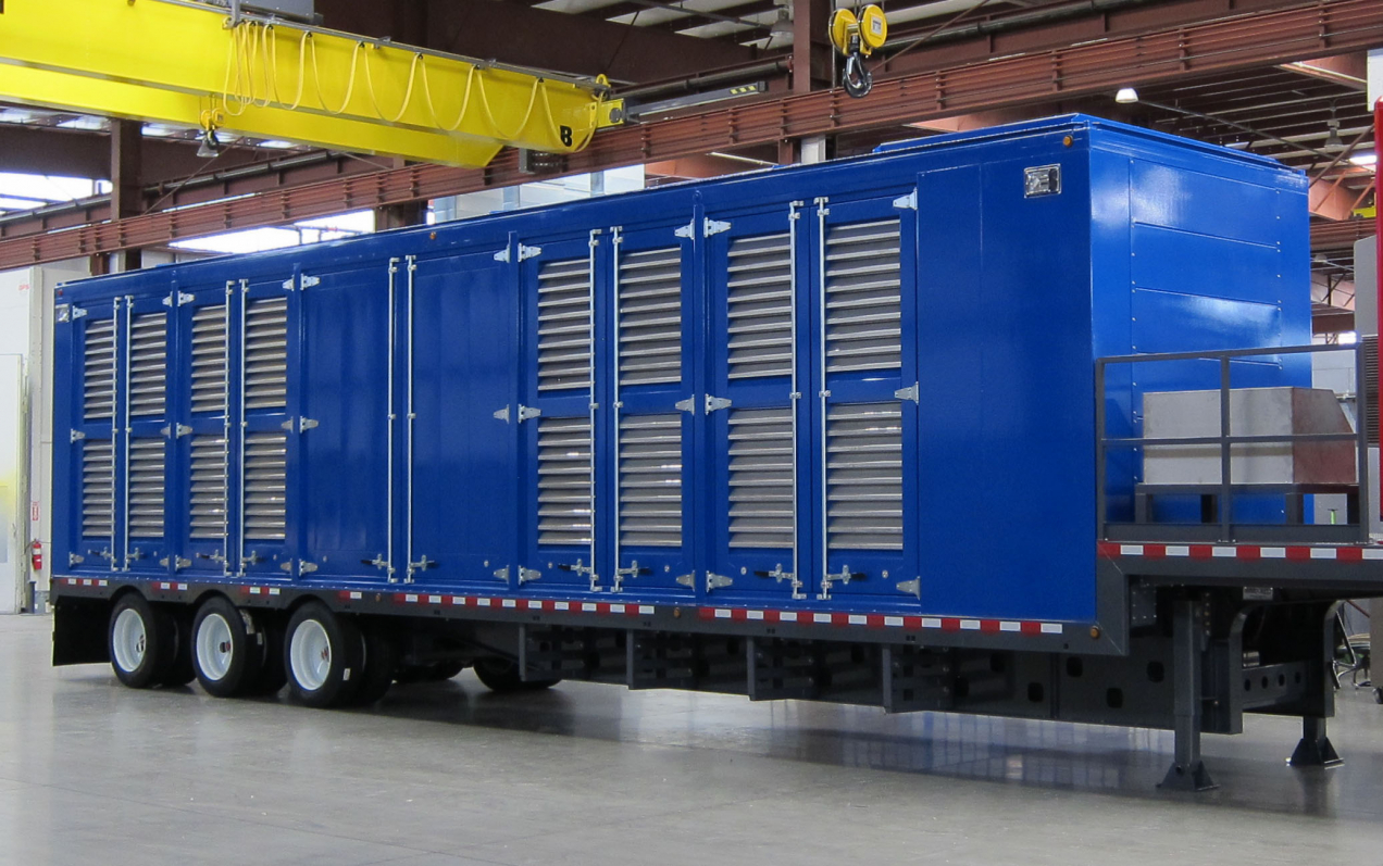 Trailers and Enclosures for Power Generation, Oil and Gas, Utility and Substation Support