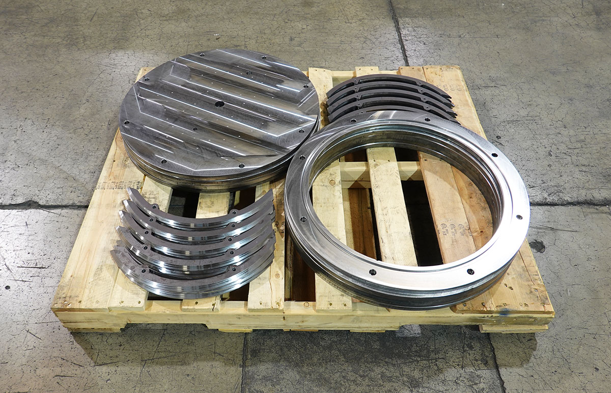 3/4 Inch Carbon Steel Flanges, Covers and Arc Segments