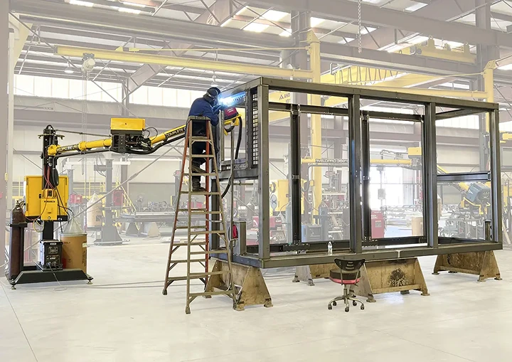 Welding Enclosure Frame  with WeldPro 360-LRW-18