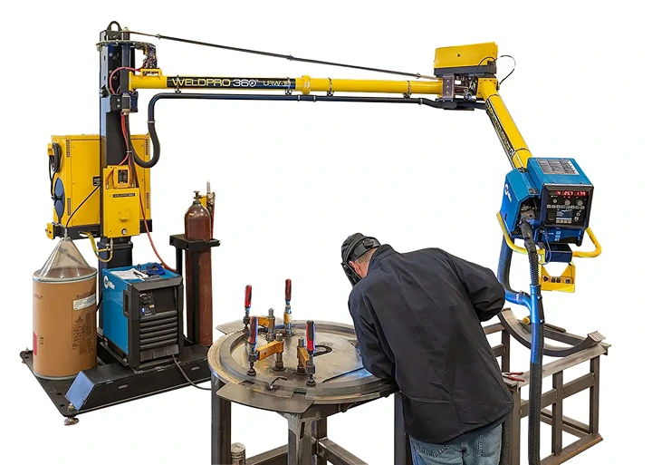 WELDPRO 360 LRW-18 Mig Welding Arm with Integrated Hi Vacuum Fume Extraction System