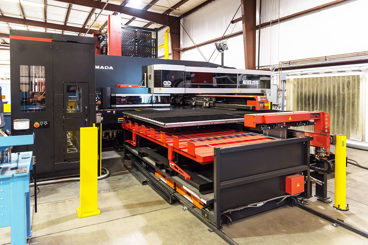 Amada Acies 2515T Combination CNC Turret Punch & Laser