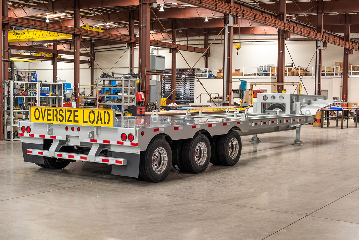 51 Ton Step Deck Transformer Trailer
