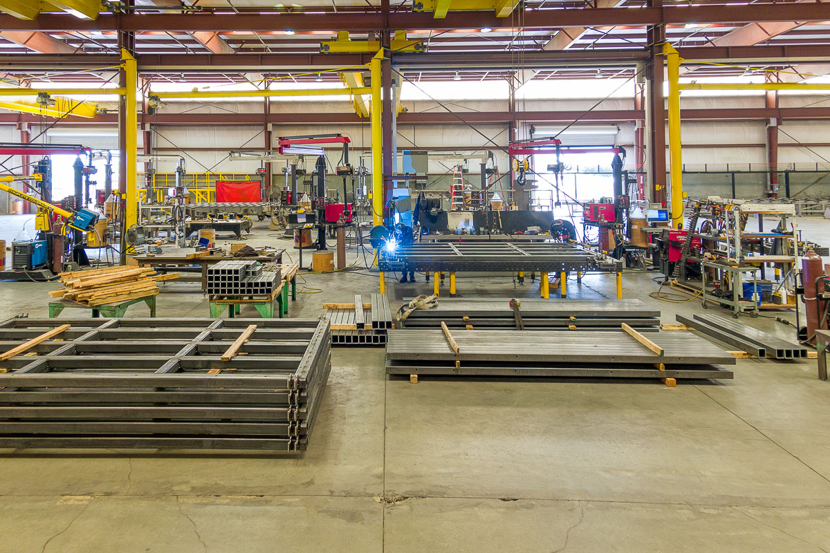 Large Metal Pallets made from A500 Grade B rectangle and square tubing