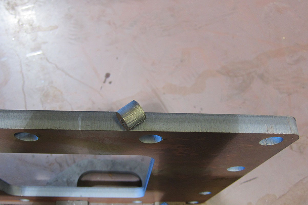 .75 A36 Plate Edge Cut