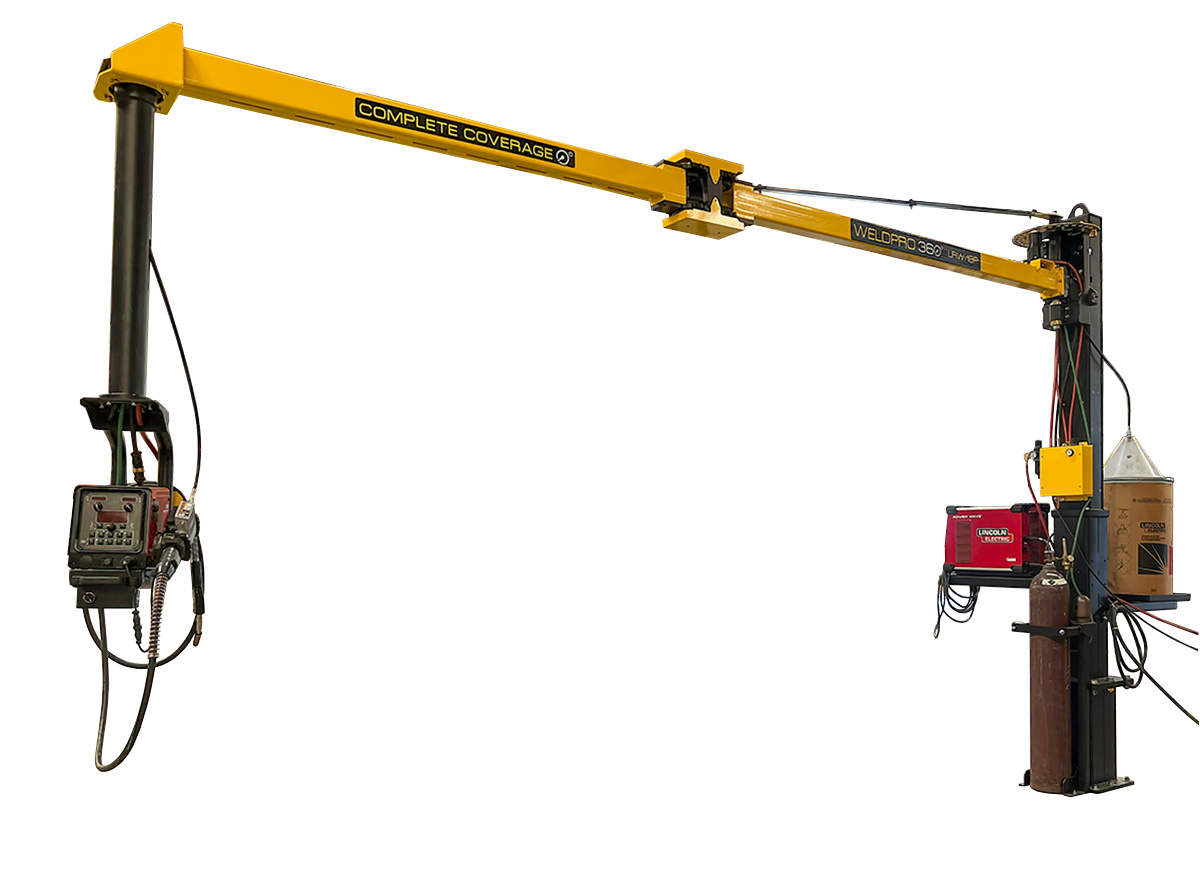 WeldPro 360 LRW 18P Mig Welding Arm Double Articulated Boom