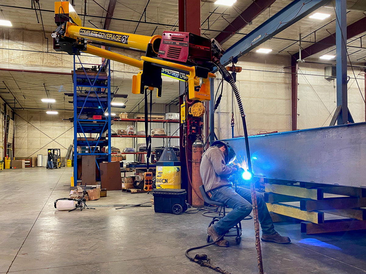 WeldPro 360 LRW 18 Mig Welding Arm Double Articulated Boom