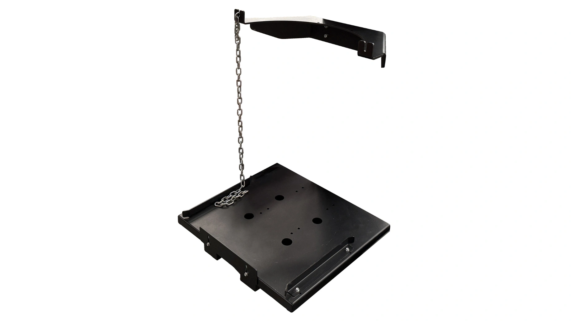 A WeldPro 360 Bulk Weld Wire Mount with the chain hanging down