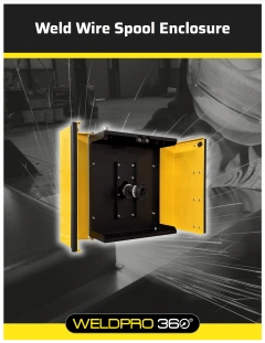 WeldPro 360 Weld Wire Spool Enclosure Brochure cover