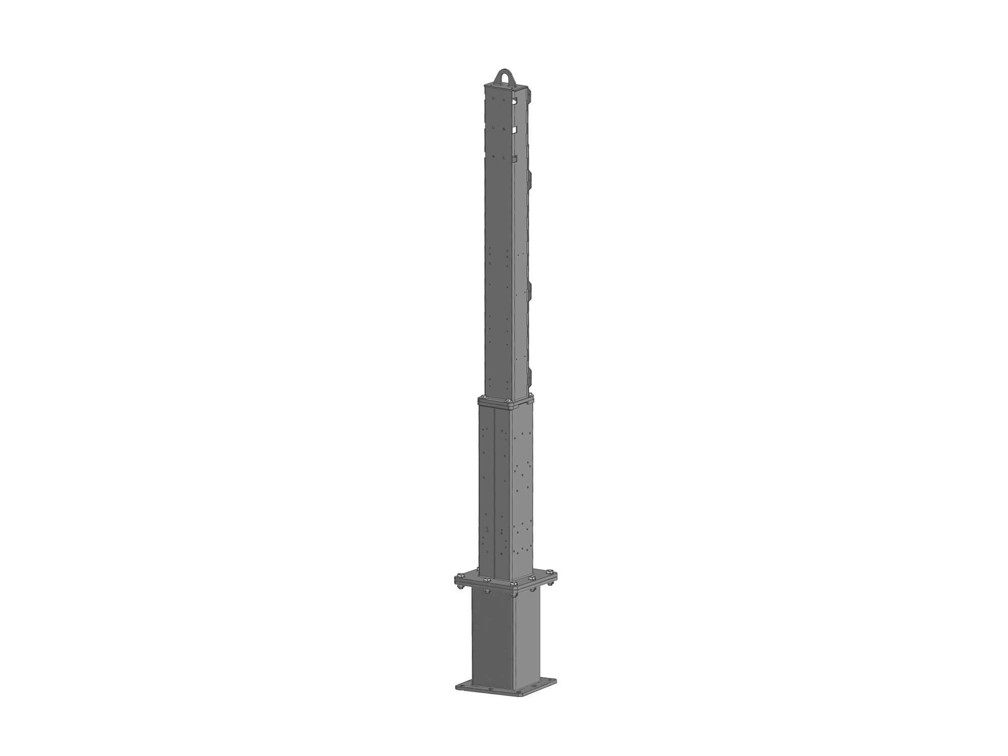 The WeldPro 360 Floor-Mounted Column with 2' riser