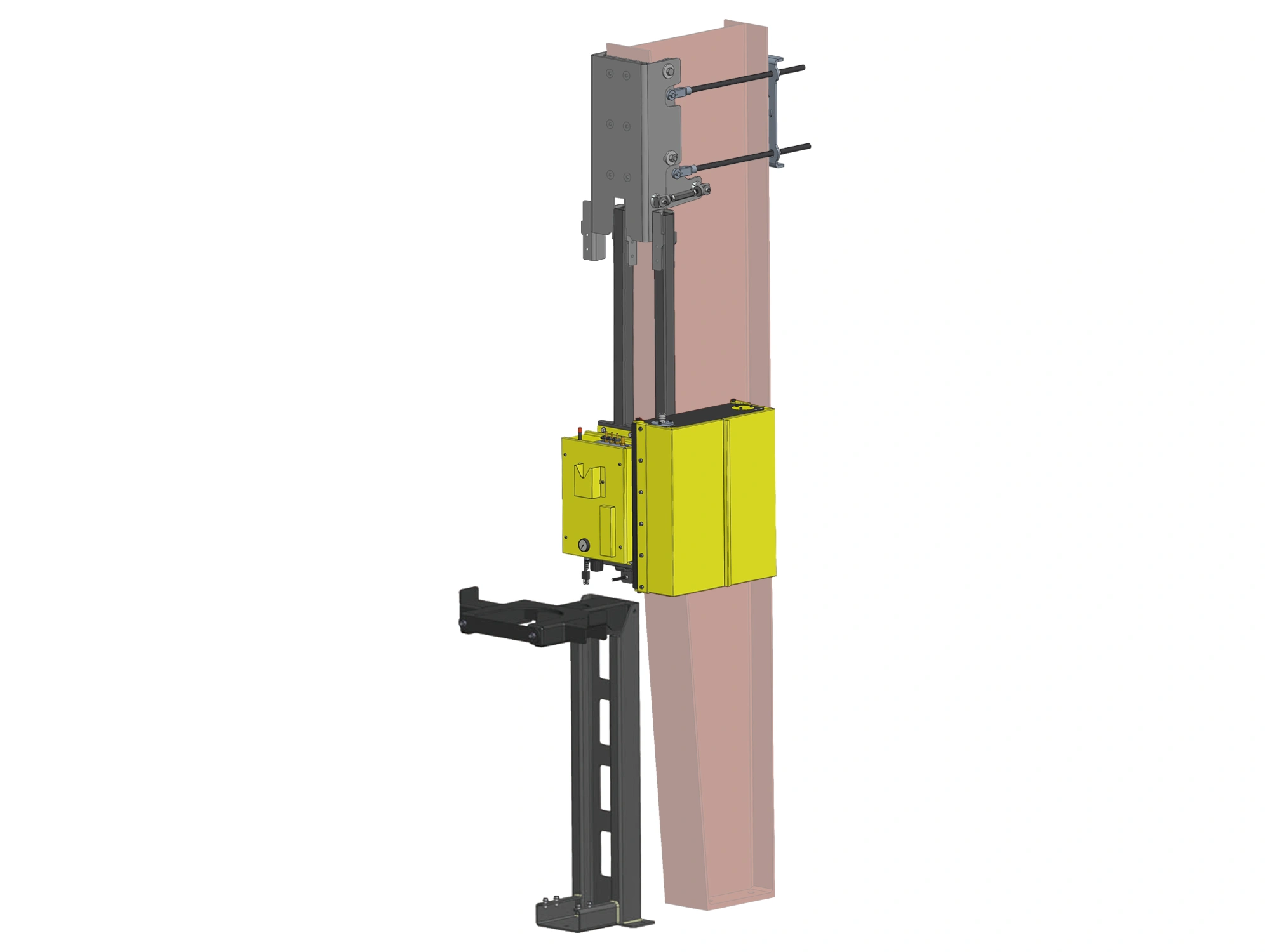 WeldPro 360 Tapered Column Mount system