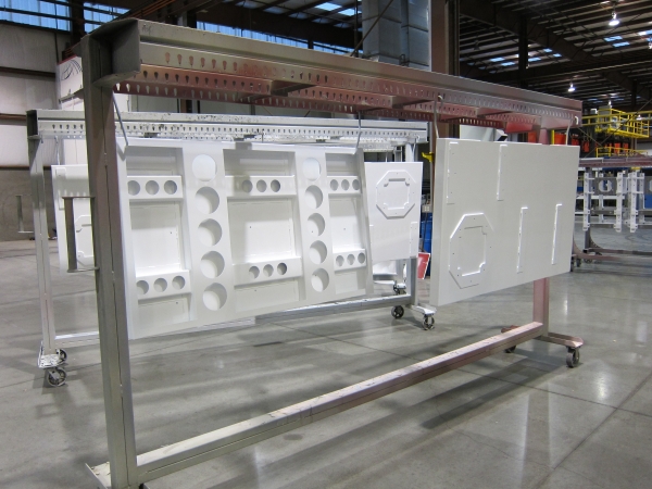 Powder Coating Platform Weldment